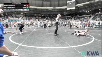 64 lbs Consi Of 8 #1 - Asher Stewart, Smith Wrestling Academy vs Cole Bizzarro, Lawton Legends Youth Wrestling