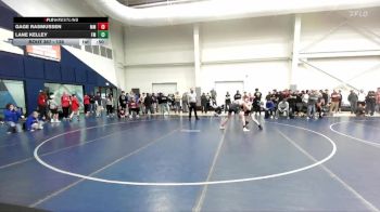 138 lbs Cons. Round 2 - Gage Rasmussen, Maple Mountain vs Lane Kelley, Fruita Monument