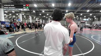 116 lbs Round Of 16 - Sterling Weid, Thundercats WC vs Brody Molesky, Trybe