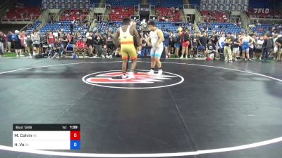 285 lbs Rnd Of 64 - Milan Colvin, Kansas vs Hung Vo, California