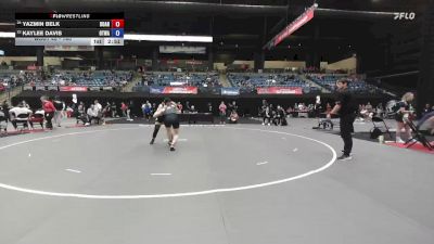 180 lbs Champ. Round 1 - Kaylee Davis, Ottawa vs Yazmin Belk, Doane