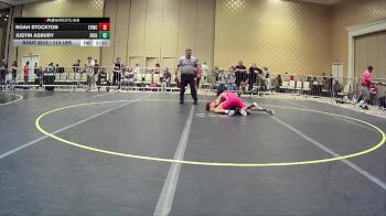 113 lbs Round Of 32 - Noah Stockton, Evwc vs Justin Asbury, Reign WC