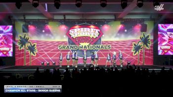 Champion All Stars - Senior Queens [2026 L4 Senior - D2 - Small Day 2] 2026 Spirit Sports Grand Nationals