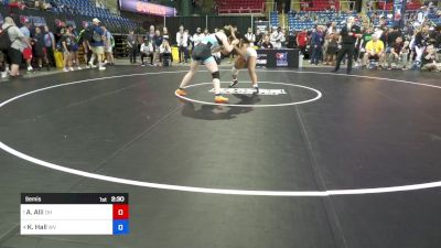 170 lbs Semis - Alexandria Alli, OH vs Kaylie Hall, WV