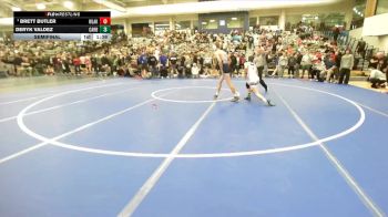 113 lbs Semifinal - Brett Butler, Westlake vs Deryk Valdez, Carbon