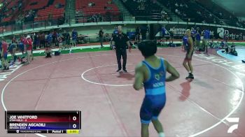 126 lbs Placement (16 Team) - Joe Whitford, Utah Gold vs BRENDEN AGCAOILI, Nevada GOLD