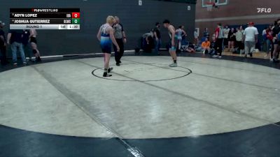 157 lbs Round 1 - Joshua Gutierrez, Bear Lake Wrestling Club vs Adyn Lopez, Idaho