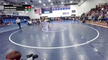 157 lbs Champ. Round 1 - Parker Marvel, Kelly Walsh vs Travis Hurtado, Riverton