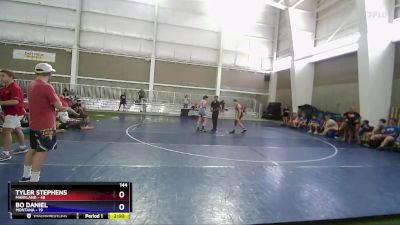 144 lbs Placement Matches (8 Team) - Tyler Stephens, Maryland vs Bo Daniel, Montana