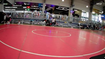 98 lbs Semifinal - Isabella Pineda, Gracie Barra Westchase Wrestling Club vs Raelyn Lopez, 3F Wrestling