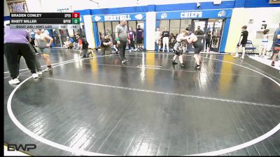 Rr Rnd 1 - Braden Conley, Sperry Wrestling Club vs Rhett Miller, Mannford Pirate Youth Wrestling