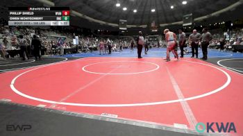 160 lbs Round Of 16 - Phillip Shield, Wyandotte Youth Wrestling vs Owen Montgomery, Berryhill Wrestling Club
