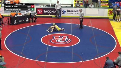 96 lbs Consi Of 32 #1 - Bryce Blasko, Norwin vs Jayden Monteith, North Star