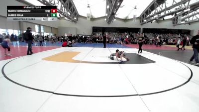 56-B lbs Quarterfinal - Mario DiMaggio, Toms River Wrestling Club vs James Raia, F.L.O.W.