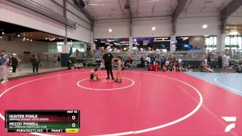 75 lbs Champ. Round 1 - Hunter Pohle, Dripping Springs Youth Sports vs McCoy Powell, All American Wrestling Club