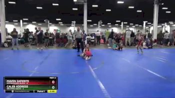 56 lbs Round 8 (10 Team) - Caleb Address, Orchard South vs Maven Saferite, Distinguished Black