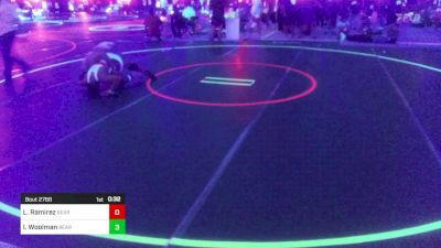 144 lbs 5th Place - Leo Ramirez, Bear Cave WC vs Isaac Woolman, Bear Cave WC