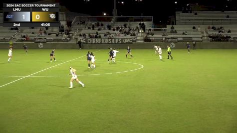 Replay: SAC Women's Soccer Tournament - 2024 Lincoln Memorial vs Wingate | Nov 15 @ 5 PM