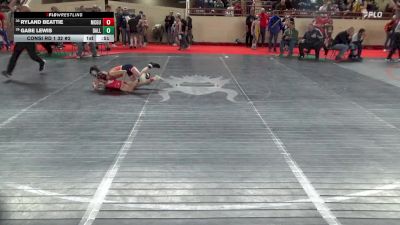 75_B lbs Consi Rd 1 32 #2 - Ryland Beattie, McGuffey vs Gabe Lewis, Dallas