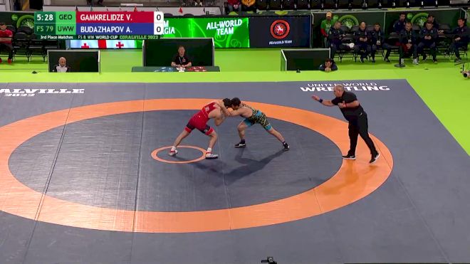 79 kg Rr Rnd 1 - Vladimeri Gamkrelidze, Georgia vs Arsalan Budazhapov, All World Team