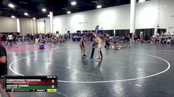 106 lbs Round 5 (6 Team) - Hunter Hodina, Iowa Hawks vs Christopher Thompson, Seneca Fighting Irish