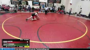 170 Boys Cons. Round 2 - Kash Austin, Denver vs Scott Stevens, Mile High Wrestling Club