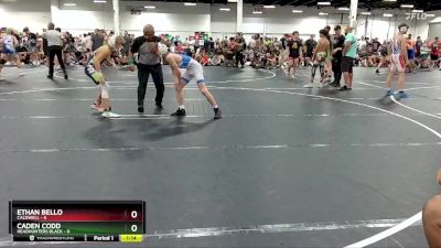 98 lbs Round 4 (6 Team) - Caden Codd, Headhunters Black vs Ethan Bello, Caldwell