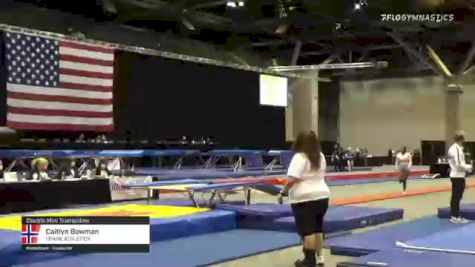 Caitlyn Bowman - Double Mini Trampoline, SPARK ATHLETICS - 2021 USA Gymnastics Championships