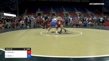 195 lbs Rnd Of 32 - Samuel Mitchell, Wisconsin vs Santos Cantu, Oregon