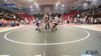 61 lbs Final - Leon Sanchez, Owasso Takedown Club vs Benaiah Daugherty, Victory Grappling Club