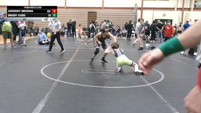 80 lbs Round 5 (8 Team) - Brody Codd, Headhunters vs Anthony Messina, The Outsiders