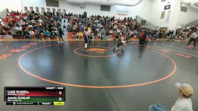 106B Round 2 - Luke Russell, Natrona County vs Gavin Dunlap, Red Lodge HS