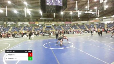 138 lbs Round Of 32 - Luke Allen, Great Falls HS vs Trenton Mestas, Colorado Elite