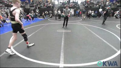 67 lbs Rr Rnd 1 - Beckam Kolar, Choctaw Ironman Youth Wrestling vs Jack Rogers, Standfast