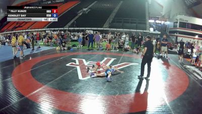 70 lbs Quarters - Tilly Kunze, Oregon vs Kendley Day, Utah