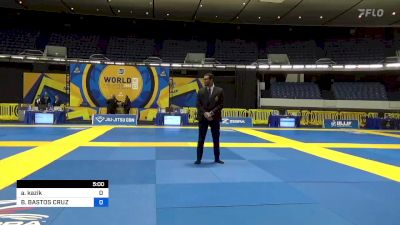 Andy Kazik vs BRUNO BASTOS CRUZ 2022 World IBJJF Jiu-Jitsu No-Gi Championship