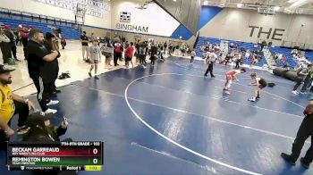 103 lbs Cons. Semi - Beckam Garreaud, Roy Wrestling Club vs Remington Bowen, Team Prestige