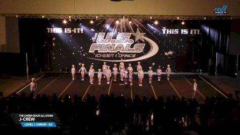 The Cheer Craze All Stars - J-Crew [2025 L1 Junior - D2 Day 1] 2025 The U.S. Finals Myrtle Beach