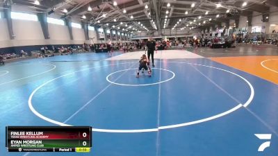 60 lbs Round 2 - Eyan Morgan, Amped Wrestling Club vs Finlee Kellum, Texas Wrestling Academy