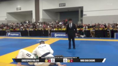 Wing Chau Cheung vs Christopher Paul Cyr 2026 World Master IBJJF Jiu-Jitsu Championship
