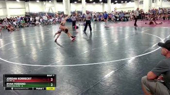 126 lbs Round 3 (6 Team) - Ryan Marano, Brawlers Elite vs Jordan Korreckt, All In