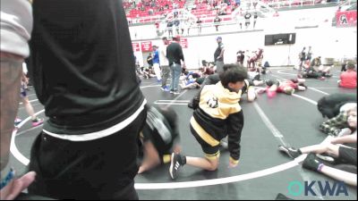 55 lbs Semifinal - Ryker Friddle, Rough Riders vs Avery Murray, El Reno Wrestling Club
