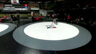 126 lbs Quarters - Kaiden Lim vs Dominic Cabot