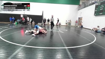 157 lbs Cons. Round 3 - Brennen Bowers, Jr Viking Wrestling Club vs Coghlan Odom, Free State