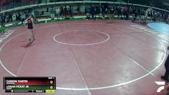 73-79 lbs Cons. Round 1 - Logan McKay Jr, Idaho vs Carson Martin, Montana