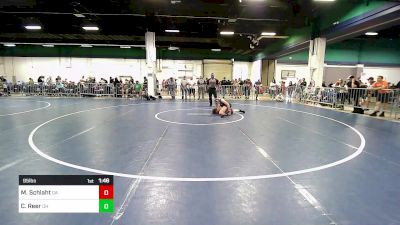 95 lbs Round Of 16 - Mason Schlaht, CA vs Cohen Reer, OH