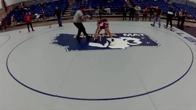 14U Girls - 90 lbs 5th Place Match - Vanessa Torres, Victory Wrestling-Central WA vs Allison Cazares, Toss Em Up Wrestling Academy