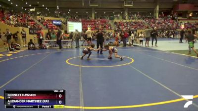 63 lbs Quarterfinal - John Visaggio, NM vs Kason Wolfe, OK