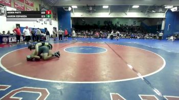165 lbs Cons. Round 3 - Aiden Patti, Los Osos vs Aaron Esparza, Sultana