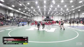 190 lbs Round 1 (3 Team) - Iain O`Donnell, Niagara Wheatfield Sr HS vs Joel Lomax, North Babylon Sr High Sch